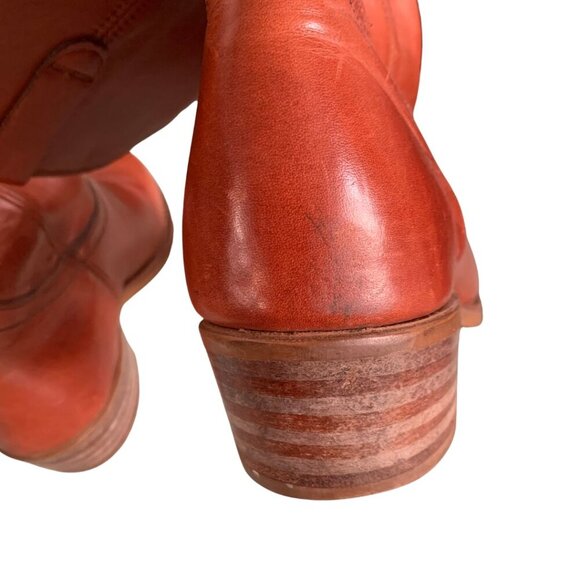 Levi’s 1970s Orange Tab Brown Cowboy Boots Mens Size 9.5 Vintage - Picture 11 of 16